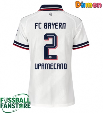 Bayern Munich Dayot Upamecano #2 Replik Auswärtstrikot Damen 2026-27 Kurzarm